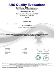 Certificado IATF 16949